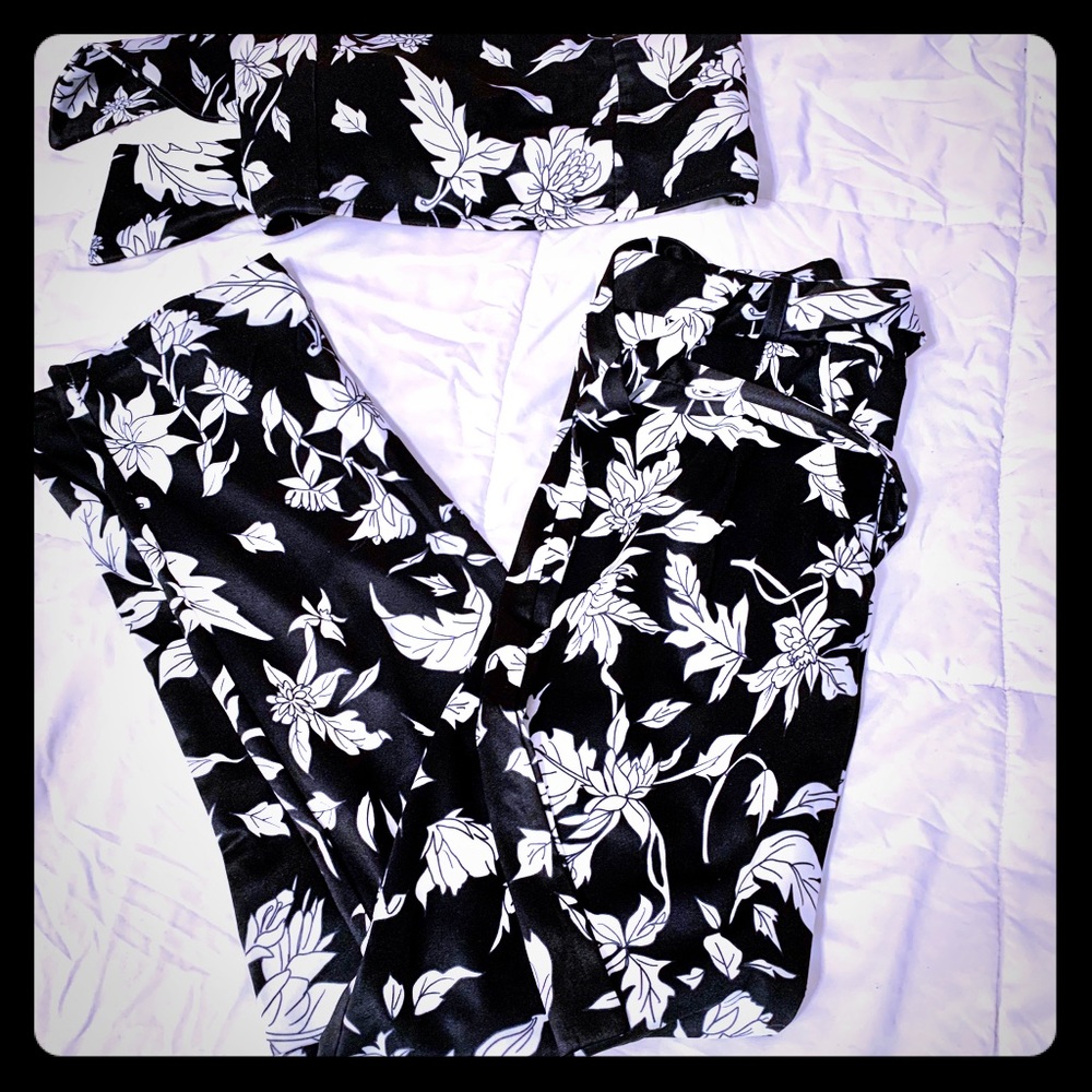 Cute two-piece pants set